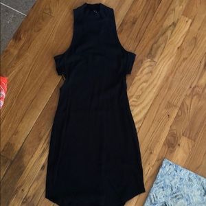 Express Turtleneck Tank Dress w/ Side Cutouts